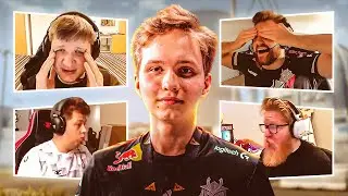 Até o s1mple CHOROU... REAÇÃO de PROPLAYERS a JOGADAS do M0NESY no CS:GO