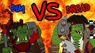 Orks vs Orks 1000 point 40k Battle Report - Da Warboss League 2024 - Round 2 - Dread vs Dim