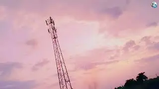 #Beautifulsunsetsky | Evening sky view | Pink sky sunset |