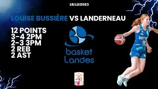 LFB J11 - LOUISE BUSSIÈRE HIGHLIGHTS VS LANDERNEAU