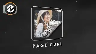 Page Curl Photo Effect - Node Video Editor