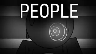 people // animation meme // lil bit of flashing lights/bright colors