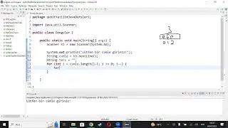 Java Dersleri: 18 - Palindrome Örneği