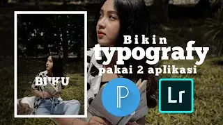Tutorial edit foto buat post di somed | typografhy | pixellab ala cretive post selebgram #1
