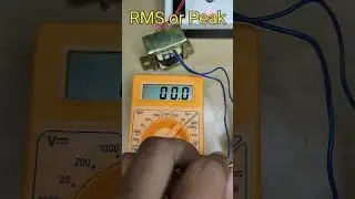 AC voltage means is it Peak voltage or RMS voltage
