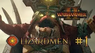 WARMBLOODS WILL PAY !  Let's Play Total War: Warhammer 2 , Lizardmen Campaign - Part 1