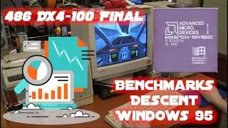 486 Upgrade Followup - Benchmarking - Descent - Win 95