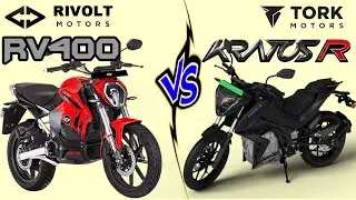 Tork Kratos Vs Rivolt Rv400 | Tork kartos R | Full Ev Comparison | Ev News Hindi 2022