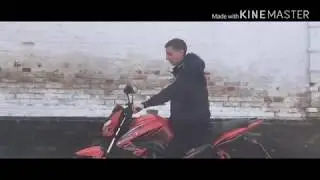Spark SP200r-27/ посадка на мотоцикле