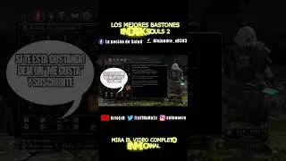 MEJORES BASTONES en Dark Souls 2 