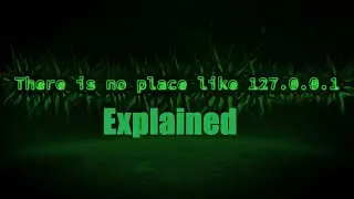 There Is No Place Like 127.0.0.1 - Explained - Activate LocalHost In Windows