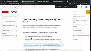 App Dev - Deploying the Application into Kubernetes Engine: Node.js