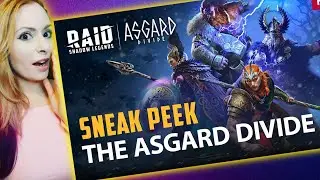 I Watched Asgard Divide Sneak Peek! LEILA REACTS - RAID Shadow Legends