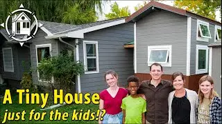 Family buys tiny house for their teen kids to use as bedrooms (parked near main home)