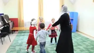Детский хор. "Белый снег белешенький"