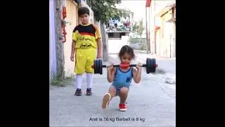 Talented 3 year old gymnast Arat