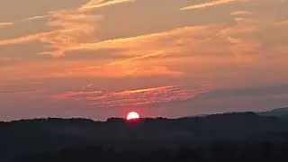 Beautiful Sun Setting