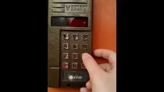 Как поменять Код и системный код на домофоне VIZIT