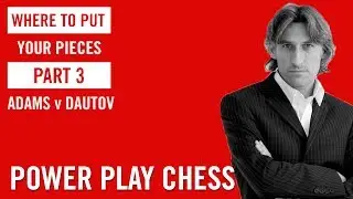 Where to put your pieces Part 3 - Adams v Dautov, 1996