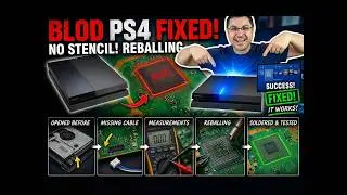 Restoring a DESTROYED PS4  The Ultimate BLOD Fix