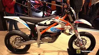 2017 KTM Freeride E-SM - Walkaround - 2016 EICMA Milan