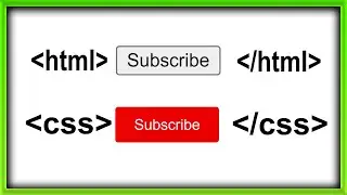 BUTTON in HTML vs CSS!