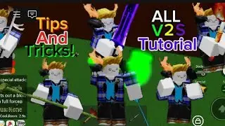How To get all v2s And Raul's Weapon (Beat up dummies Simulator)