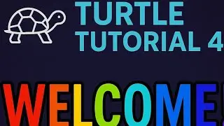🔥Turtle Tutorial 4: ✨ Animated Text with Auto Color Change #python #coding #design #tutorial #study