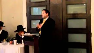 Yehuda Meir Schwartz Bris speech