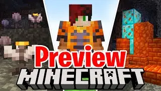 RESINA, NUOVI BLOCCHI e NUOVO FIORE - Minecraft ITA 1.21.4 Preview 1.21.50.25