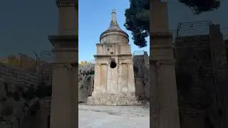 Tomb of Absalom - son of King David of Israel. Jerusalem Israel 2025