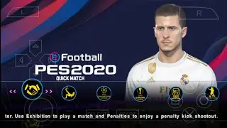 eFootball PES 2020 PPSSPP Commentary Peter Drury Android Offline 600Mb Special E. Hazard