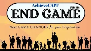 CAPF 2024: ENDGAME | Final Step of Preparation | CAPF Test Series 📝