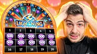 I DID $5,000 SPINS ON CRAZY TIME AND LIGHTNING STORM!!!