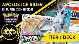 Arceus VSTAR Deck with Ice Rider Calyrex VMAX is TIER 1! - Brilliant Stars (Pokemon TCG)
