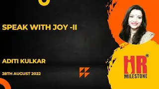 Speak With Joy- 2