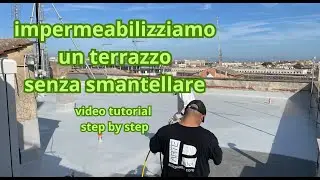 impermeabilizzo senza smantellare|video passo a passo