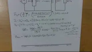 ECE204 Lecture 8-3a: Non-Ideal Transformers
