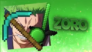 Roronoa Zoro MCBE PvP Texture Pack (1.21+) | 100% FPS BOOST Best Mcpe PVP Pack ever?