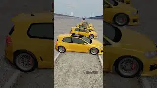 Volkswagen Golf VS ՌԵԱԿՏԻՎ ԱՎՏՈԲՈՒՍՆԵՐ BeamNG😲💙 ԲԱԺԱՆՈՐԴԱԳՐՎԵԿ TELEGRAM-ին #Shorts
