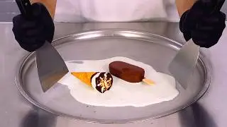 Magnum Vs Cornetto Ice Cream Rolls Battle! | ASMR
