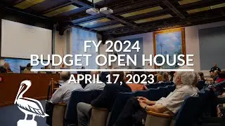 Fiscal Year 2024: Budget Open House | St. Pete, FL