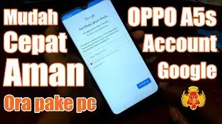 OPPO A5s Hapus account google