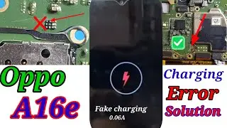 A16e Charging problem Fixed 100% Solution