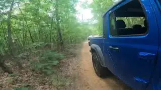 2021 Jeep Gladiator off-road in West Virginia