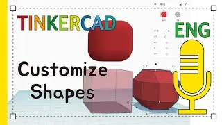 6. Customize Shapes - Tinkercad Basic Tutorial Guide for Beginner  | 3D modeling how to make