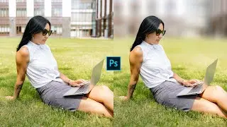 How To Blur Background - Short Photoshop Tutorial