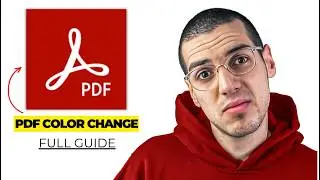 How To Change PDF Background Color from Black to White 2026 | Complete Working Guide