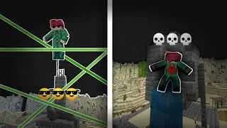 MCPE/MCBE JoJo ADDON showcase | Hierophant green update