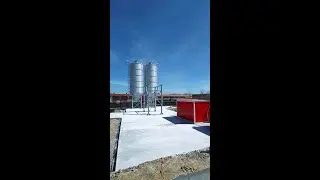 Строительство бетонного завода продолжается!